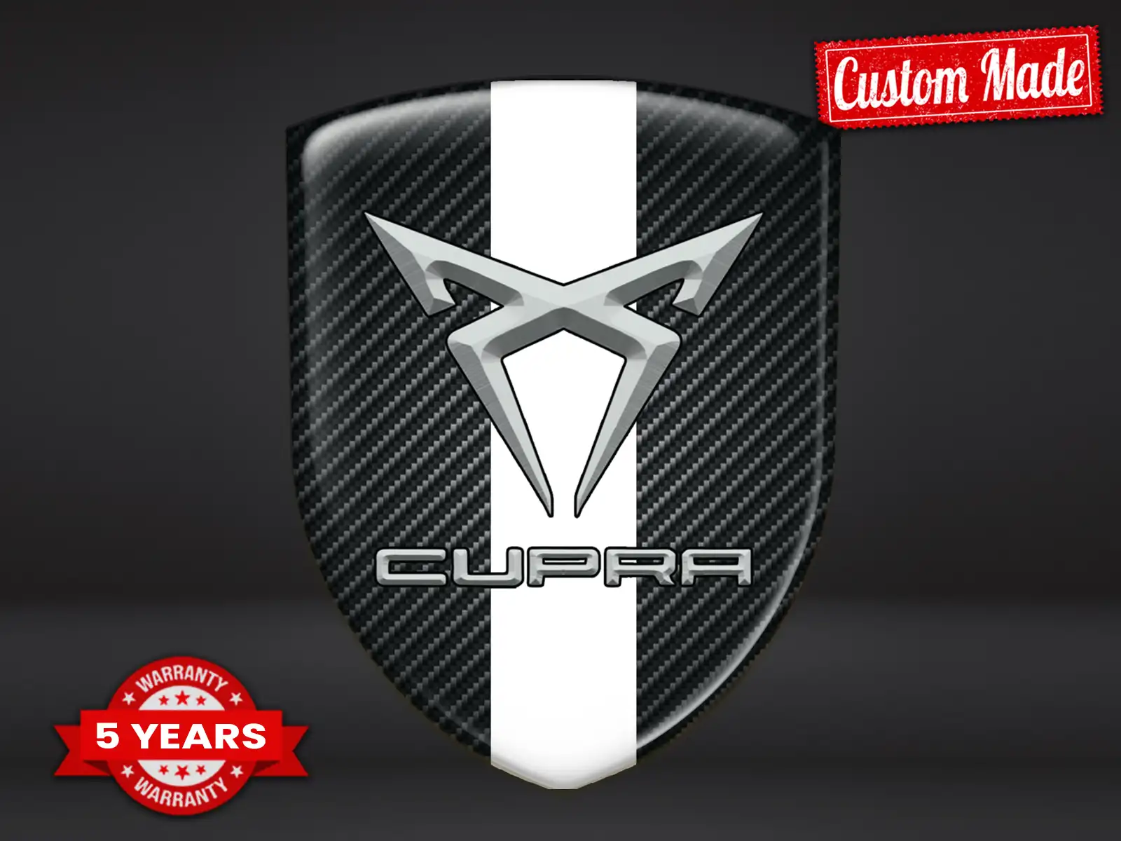 Seat Cupra Windschutzaufkleber Auto Racing Minimal Stern